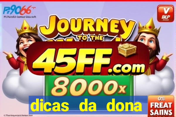 dicas da dona maria jogo do bicho